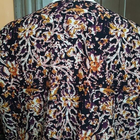 Liz Claiborne Women's Floral Motif Kimono size 1X - Picture 12 of 12